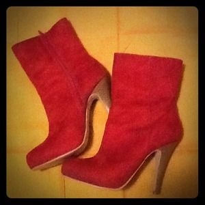 Red Suede from Wild Diva