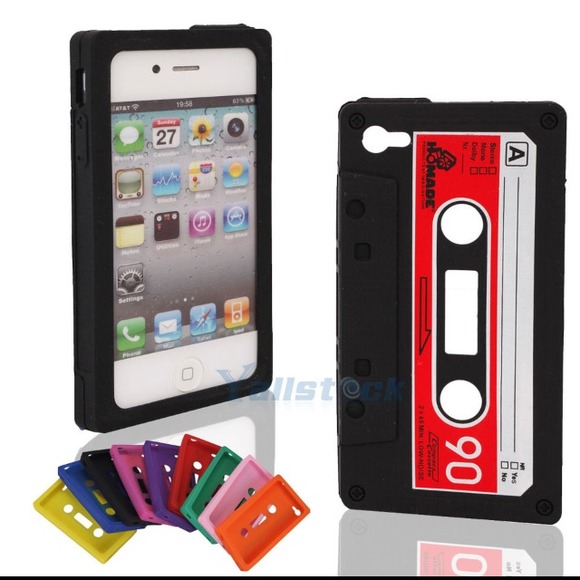 SOLD Old Skool Cassette IPhone 4S/4 Case