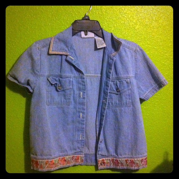 cute jean jacket