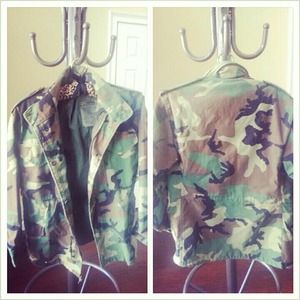 RESERVED for @vanessa4392 !! Army Camo Jacket