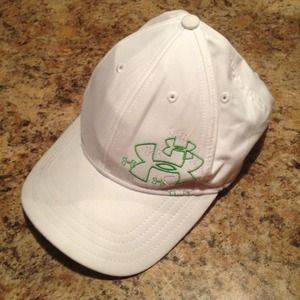 Women's under armour hat and Nike shoes