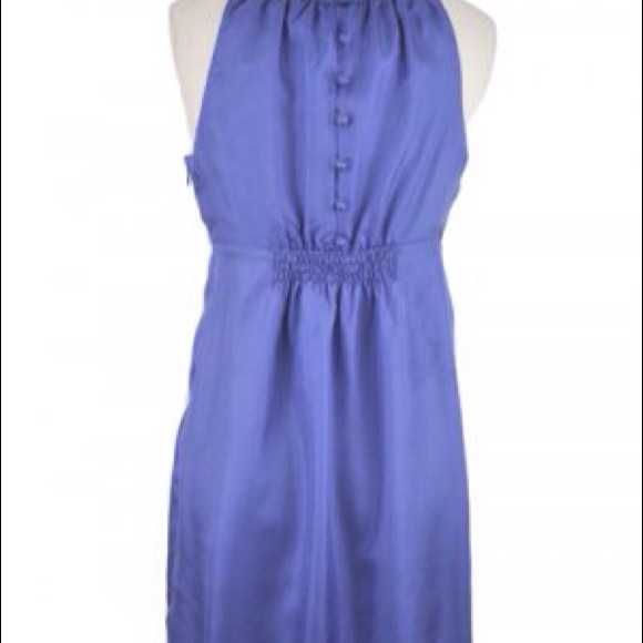 New! Violet Silk Dress S, M, L - Picture 3 of 4