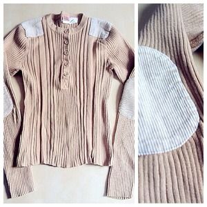 Stylish Khaki Sweater