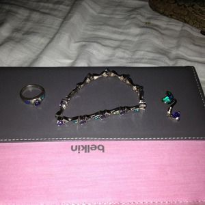 Bundle for @mountain_mama 3 piece tanzanite set