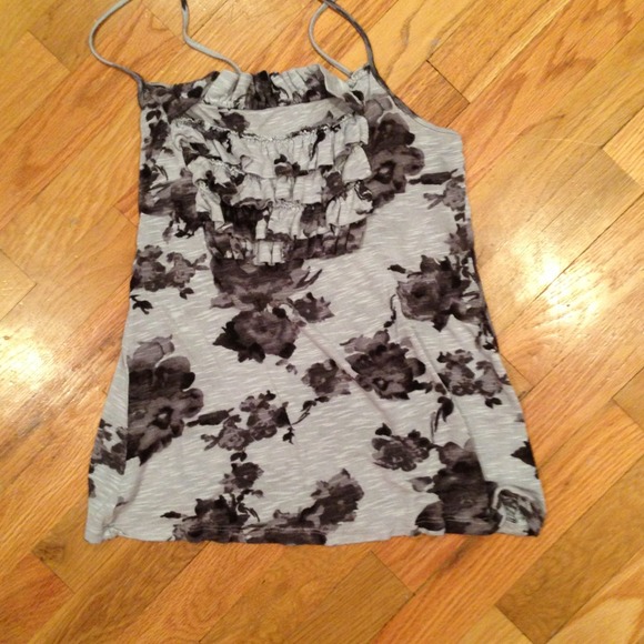 Ruffled tank