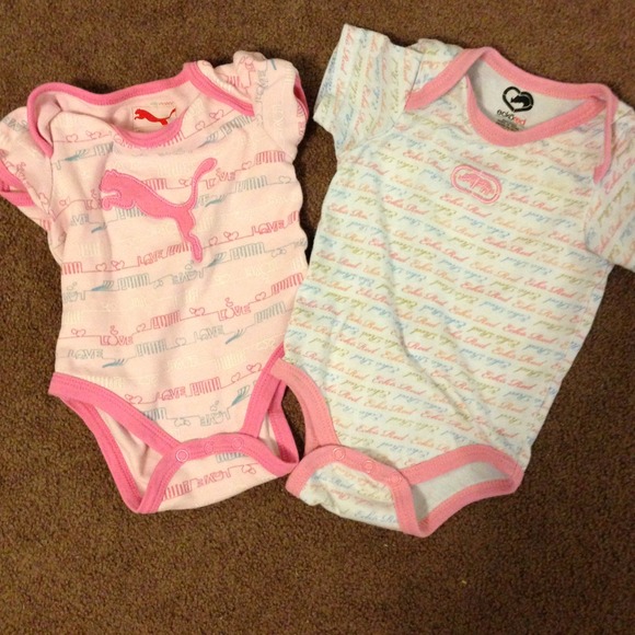 2 Puma and Ecko baby girl