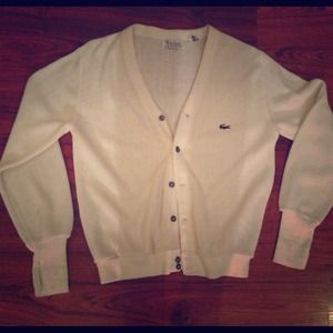 Vintage Lacoste cardigan