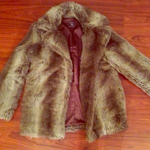 Forever 21 faux fur coat.