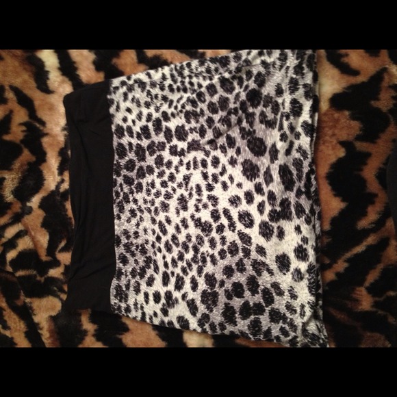 Cheetah print pencil skirt - Picture 1 of 4