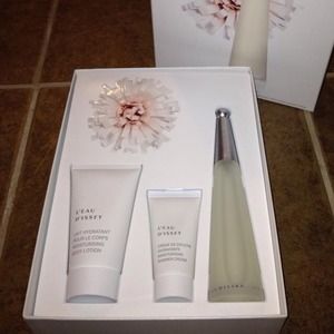 Never been used Issey Miyake Gift Set.