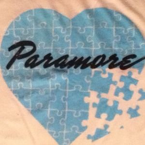White Paramore Band T-Shirt