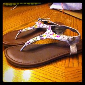 Bongo little girls sandles