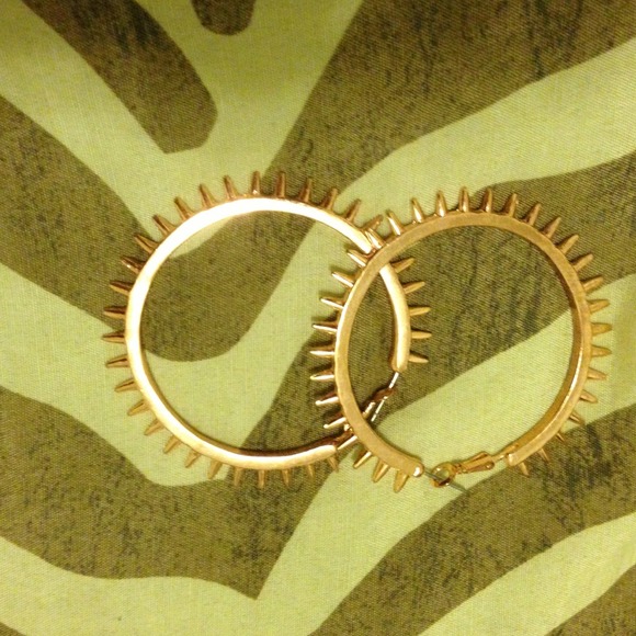 💢Traded💢Spiked hoops