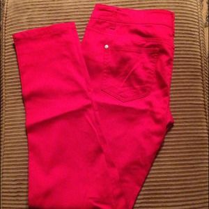 SOLD IN BUNDLE Fire engine red skinnies