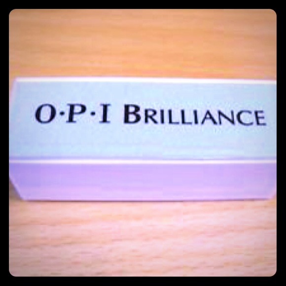 NEW OPI Brilliance nail buffer