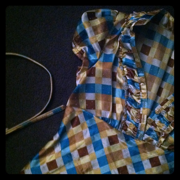 Silk patterned shirt