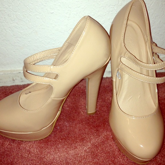 Nude heels