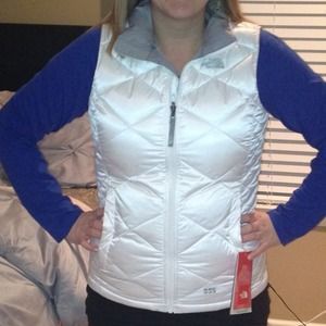 Girls/Women's North Face Vest Authentic/Down Fill
