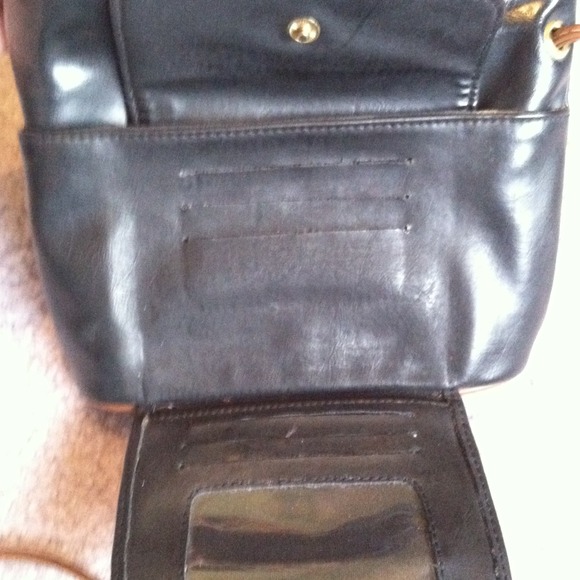 Black and Brown Purse, Like New Condition - Picture 3 of 3