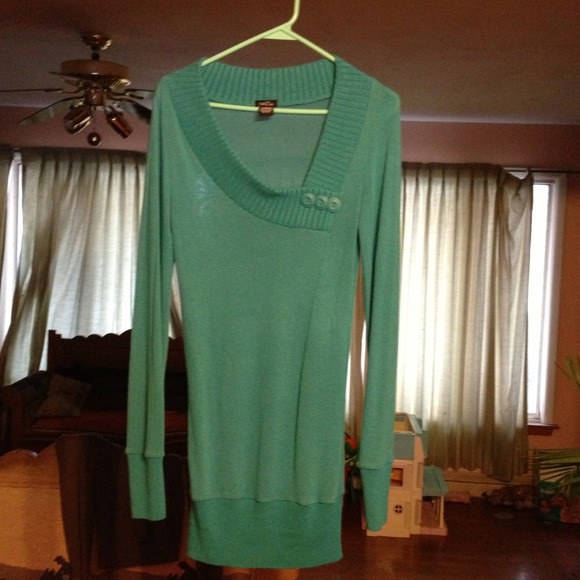 Teal Rue21 knit top