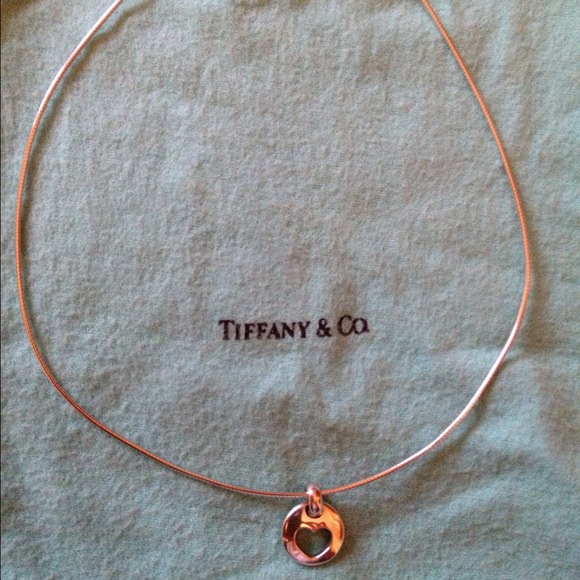 RESERVED:Authentic Tiffany &Co. Heart Necklace!!