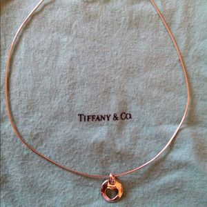 RESERVED:Authentic Tiffany &Co. Heart Necklace!!