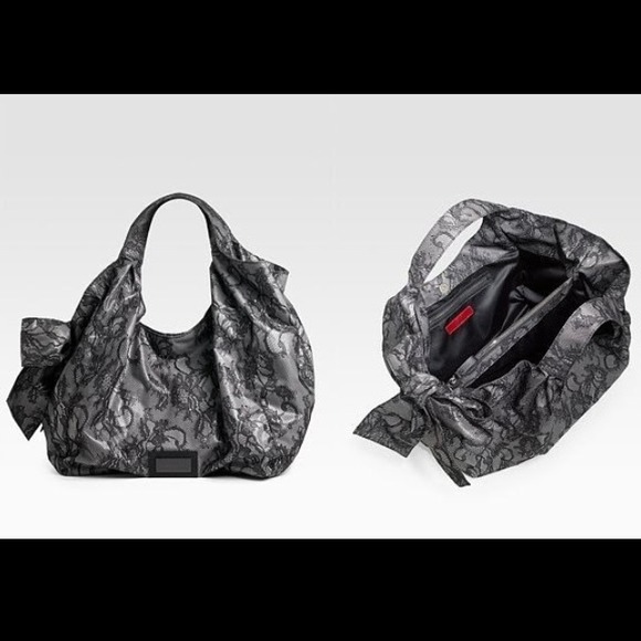 Valentino bow nauge tote
