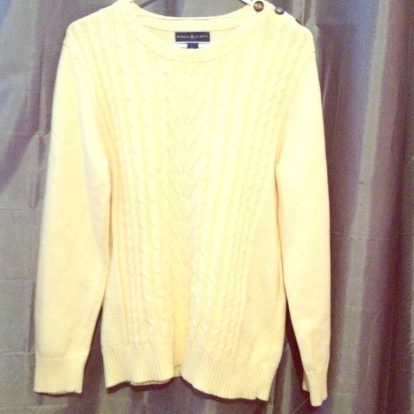 Yellow sweater