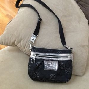 Authentic Coach Poppy Cross-body Purse