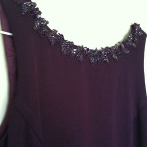 Scott McClintock purple floor length gown