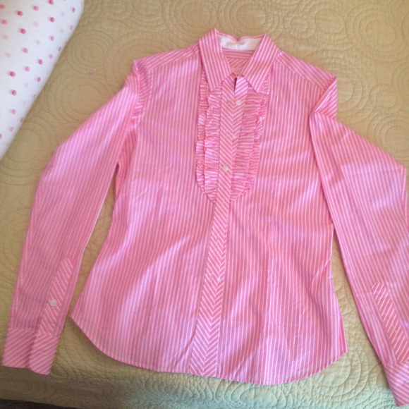Size 6 Button Down Lilly Pulitzer Shirt - Picture 1 of 3