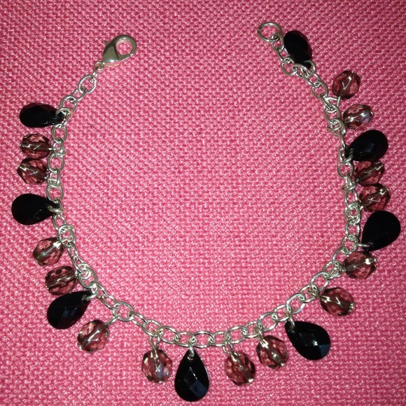 Gorgeous bracelet & earrings set. Amber tones. NWT - Picture 4 of 4