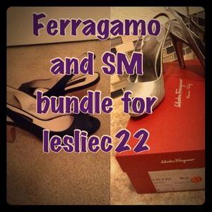 Ferragamo and Steve Madden bundle for lesliec22