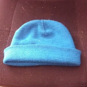 blue beanie