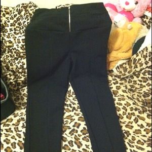 Black spandex high waisted pants
