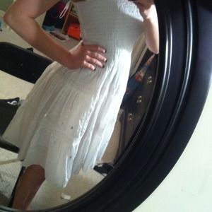 White summer dress