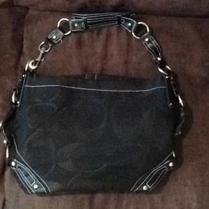 RESERVED Coach Signature Purse (black) RESERVED