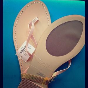 Jcrew leather sandal