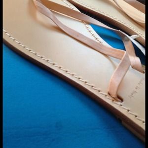 Jcrew leather sandal size 6