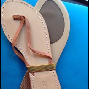 jcrew leather sandal size 9