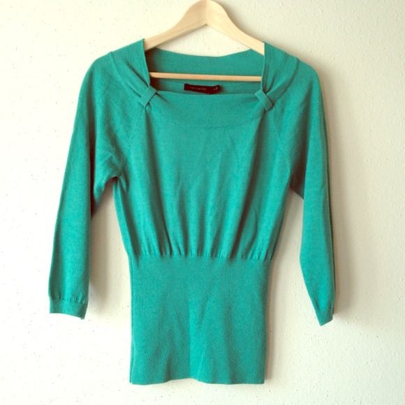 ❌SOLD in Bundle Bright Green Pastel Sweater.