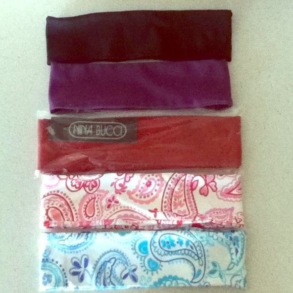 💢SOLD💢🌀REDUCED🌀Nina Bucci Sweat/Headbands - Picture 1 of 2
