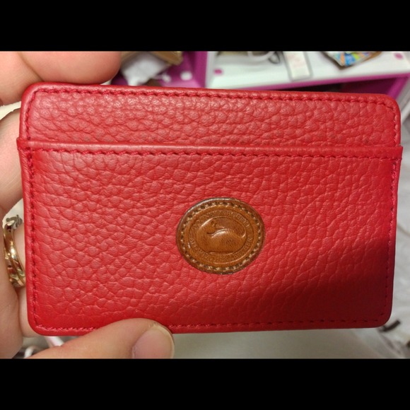 ❌SOLD❌Authentic Dooney & Bourke leather ID/Card