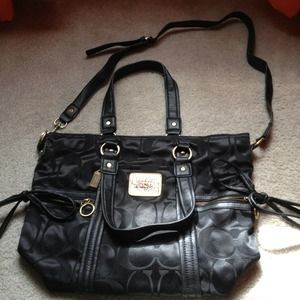 Huge coach purse!