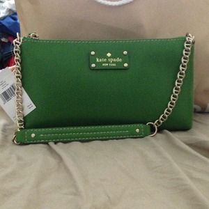 Bundled Emerald Kate Spade handbag n Lace Top