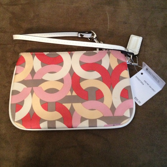Brand new Coach wristlet