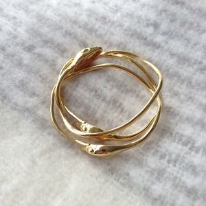 Tory Burch Jewelry - ⚡SALE⚡Tory Burch Serpent Stacking Gold Bangle Tory Burch Jewelry - ⚡SALE⚡Tory Burch Serpent Stacking Gold Bangle