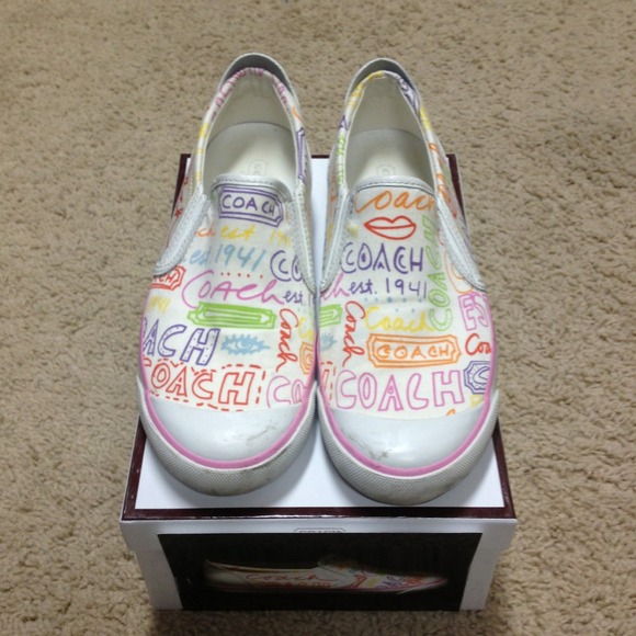 Coach Shoes - Coach vans 7.5 - I WANT TO SELL THESE!