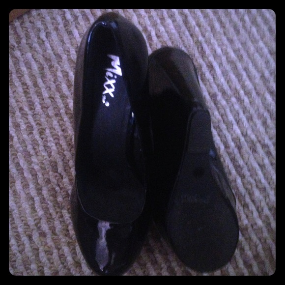 Black wedge heels ❤bundle