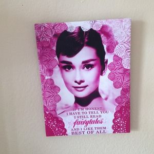Audrey Hepburn Wall Decor